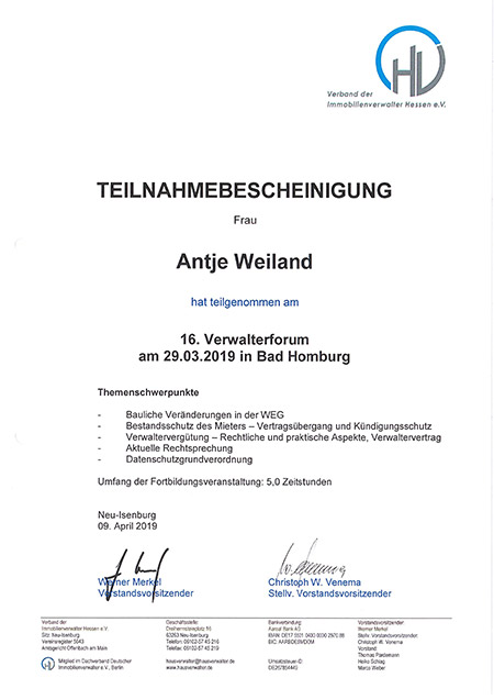 Verband der Immobilienverwalter Hessen e.V.